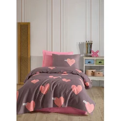 Lessentiel Maison Set posteljina Jana, 160x230 cm, Smeđi