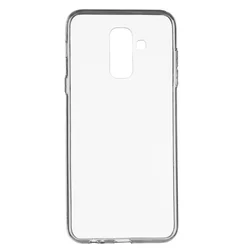 Maska za telefon ULTRA TANKI SILIKON za Samsung A6 Plus (2018), Bela