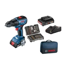 BOSCH GSR 18V-50 + Set 06019H5004 Akumulatorska bušilica - odvrtač