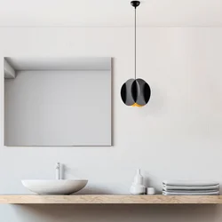 Opviq Luster Corner-13778-, 25cm, IP20, Crni