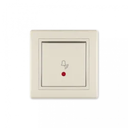 Aling Taster zvona 610I.999, SS, Krem