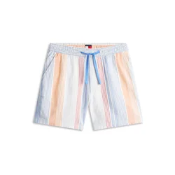 Tommy Jeans Hlače modra/oranžna/bela