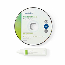 Nedis Čistilo za disk leče | Čistilni disk | 20 ml | CD predvajalnik