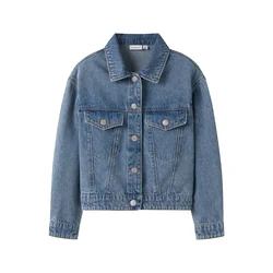 NAME IT Prehodna jakna NKFMila moder denim