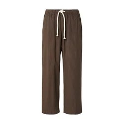 Abercrombie & Fitch Hlače Mar4  rjava / temno rjava