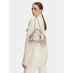 Ročna torba Guess Yvonne Logo Mini HWSG23 78760 Svetlo bež