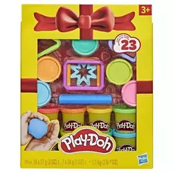 Play-Doh: Darilni komplet plastelina, 23 lončkov in dodatki