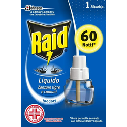 RAID Tečnost za električni aparat protiv komaraca 60 noći