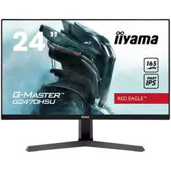 IIYAMA 24 ETE Fast IPS Gaming, G-Master Red Eagle, FreeSync Premium, 1920x1080@165Hz, 250cdm˛, 1100:1, HDMI, DisplayPort, 0,8ms (MPRT), Sp