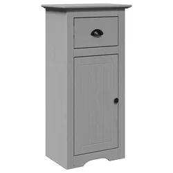 Vidaxl Kopalniška omarica BODO Grey 44x30x90 cm