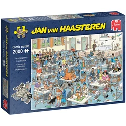 Sestavljanka Jan van Haasteren - Razstava mačk (2000 kosov)