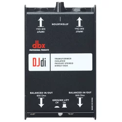 dbx DJDI 2-channel Passive Direct Box