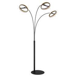Globo 67179S1 - LED prigušiva dodirna podna lampa DELLA 48W/230V 3000/4000/6000K