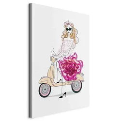 artgeist Slika Na Platnu Girl On A Scooter