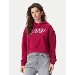 Tommy Jeans Jopa Script DW0DW20306 Roza Relaxed Fit