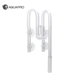 Aquapro set plastični Skimmer Outflow+Inflow, providni napredna verzija+Vortex 12mm