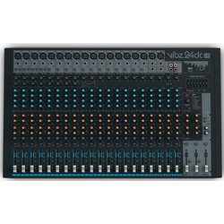 LD SYSTEMS VIBZ 24 DC 24 KANALNA MEŠALNA MIZA - DFX AND COMPRESSOR