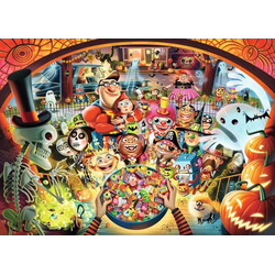 Ravensburger Halloween Trick-or-Treat Puzzle 1000 kosov
