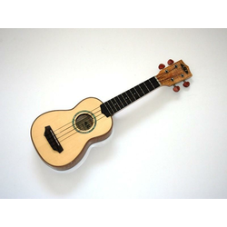 KALA SOPRAN ukulele SOLID SPRUCE TOP KA-FMS incl. case