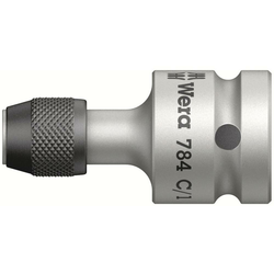 WERA Adapter sa brzim oslobađanjem 784 C 1/2 1 x 1/4 x 50 mm 05042760001 sivi