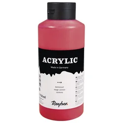 Rayher. Akrilna barva Artists , karmin rdeča, 750ml