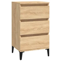 Vidaxl Nočna omarica 40x35x70 cm inženirski les