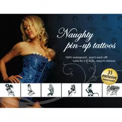 Začasni Tattoo Naughty Pin-up
