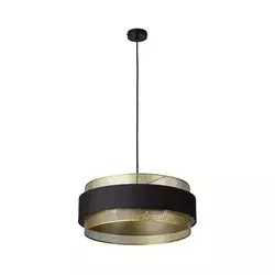 Osram - Luster na sajli DECOR HORNET 3xE27/10W/230V prečnik 50 cm crna/zlatna