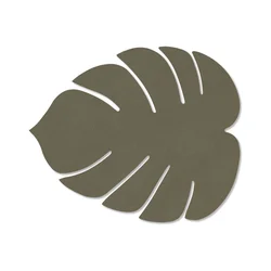 Pogrinjek iz eko usnja 22x26 cm Monstera Leaf Nupo – LIND DNA