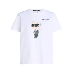Karl Lagerfeld Majica mešane barve/bela