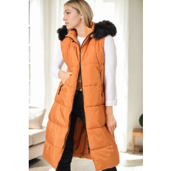 Z9741 DEWBERRY WOMENS VEST-TABA
