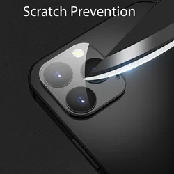 Lito - S+ staklo za kameru za iPhone 12 Pro - crno/prozirno