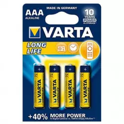 VARTA Longlife alkalna baterija LR03 bli4 LR 03 / AAA