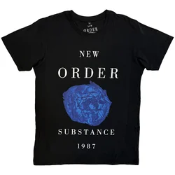 New Order Substance 1987 Carbon Black L Majica