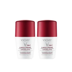 Vichy Homme Clinical Control Roll-on Dezodorans 96h, 2 x 50 ml