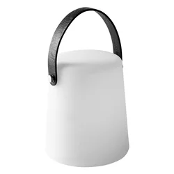 Get and Give LED lampa fenjer Solis, Vodootporna, Punjiva 1800mAh, 4 nivoa svetla, Ručka od eko kože