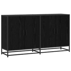 Kreveta Crni hrast 134 x 35 x 76 cm Konstruirano drvo