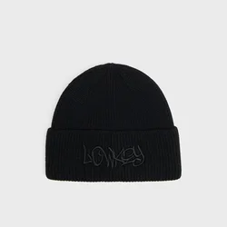 Cropp - Kapa beanie sa zakrpom - CRNO