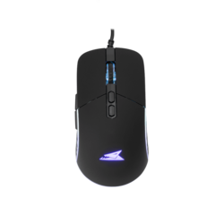 Baracuda MIŠKA BGM-011 NAUTILUS Črna RGB / 12.800 dpi
