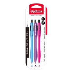 Optima hemijska olovka 521 0.7mm 1/3 fluo ( 100917 )