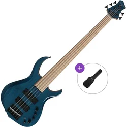 Sire Marcus Miller M2-5 2nd Gen Basic SET Transparent Blue 5 strunska bas kitara