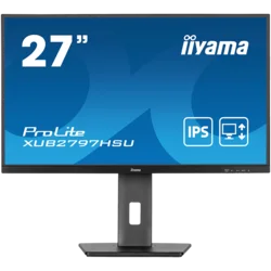 IIYAMA Prolite XUB2797HSU-B2 Business Monitor - 68.6 cm (27), FULL HD (1920x1080), IPS LED, 100Hz, 300 cd/m2, matte / black