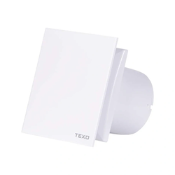 TEXO Ventilator za kupatilo Air Pro Flat White Glass 100