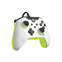 PDP XBOX WIRED CONTROLLER WHITE - ELECTRIC (YELLOW) - 708056069018