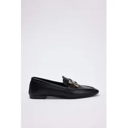 Trendyol Shoes Ženske mokasine Takss26La00009, Crne