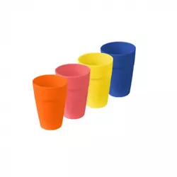 Čaša 0,25 l Praktik Multicolor