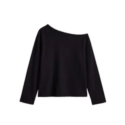 Pull&Bear Majica črna