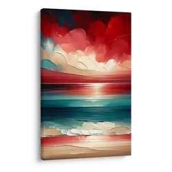 Slika morje v barvah mraka - 30x40