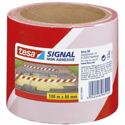 TESA Signal traka 58137 Red-White 80 mm x 100 m