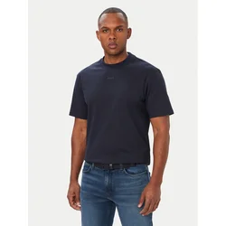HUGO Majica Dapolino 50488330 Mornarsko modra Regular Fit